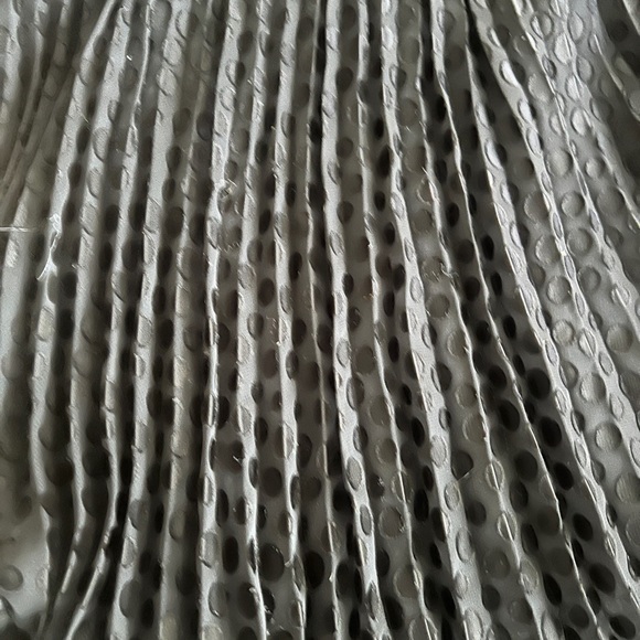 Akris Punto tier skirt in chiffon with dot print - Picture 5 of 6